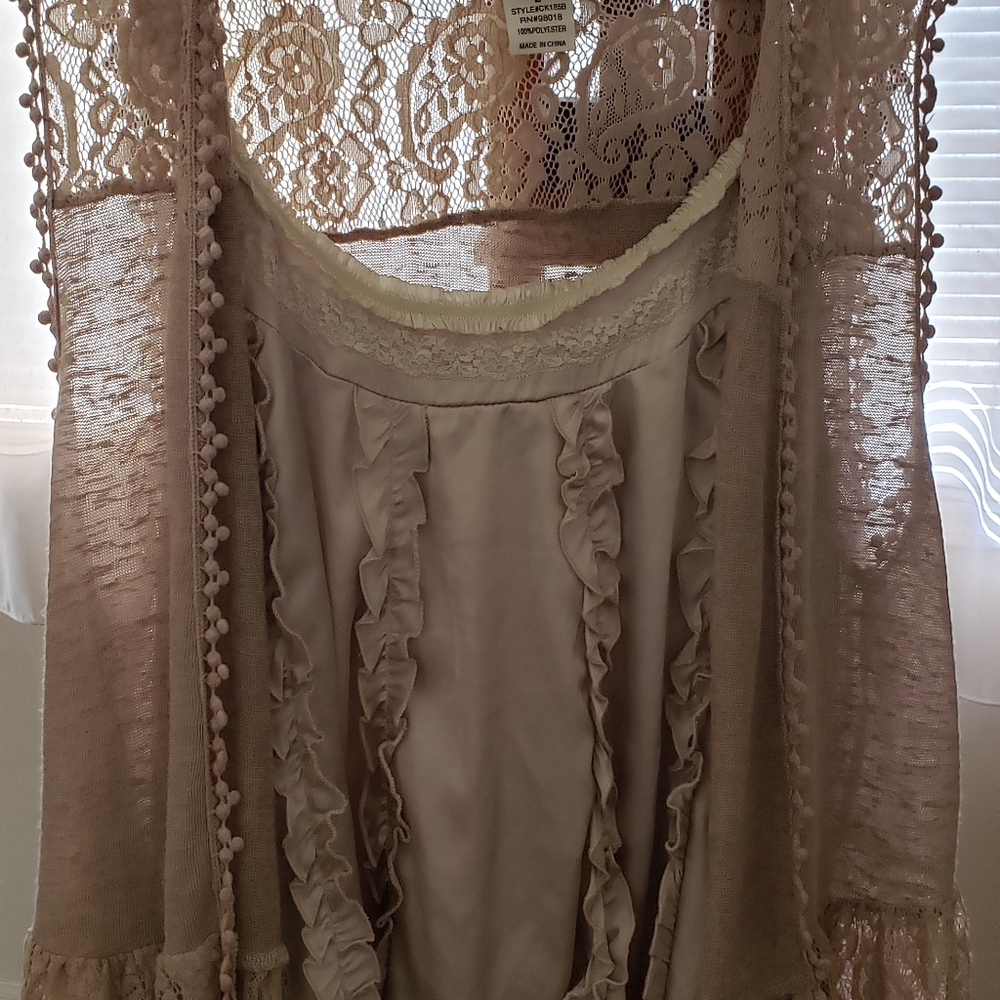 2 piece, Boutique Tank and Vest